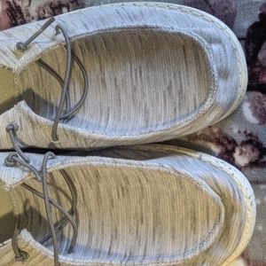 Hey Dude like loafer gray size 11 Rock and Candy women's Laguna